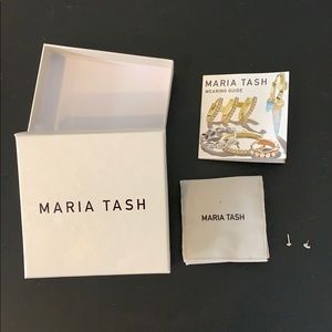 Maria Tash diamond crescent.